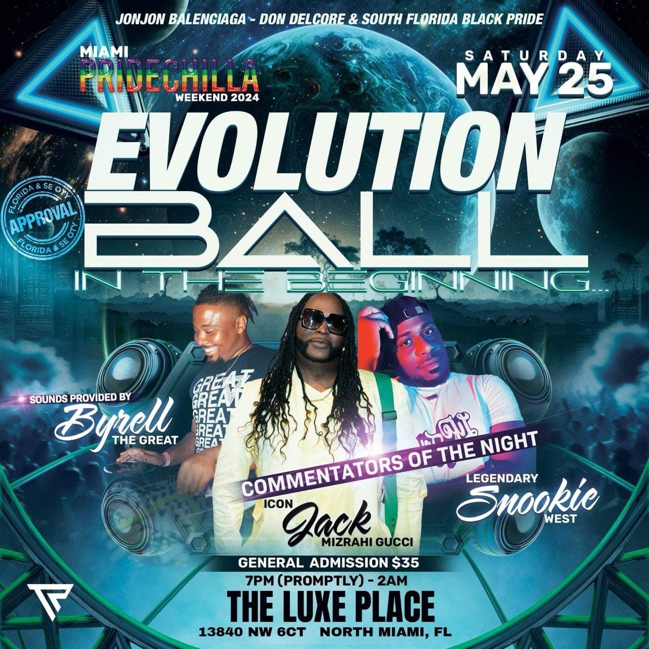 Evolution Ball  on may. 25, 19:00@The Luxe Place - Compra entradas y obtén información enAfro Pride Federation pridechillamusicfestival