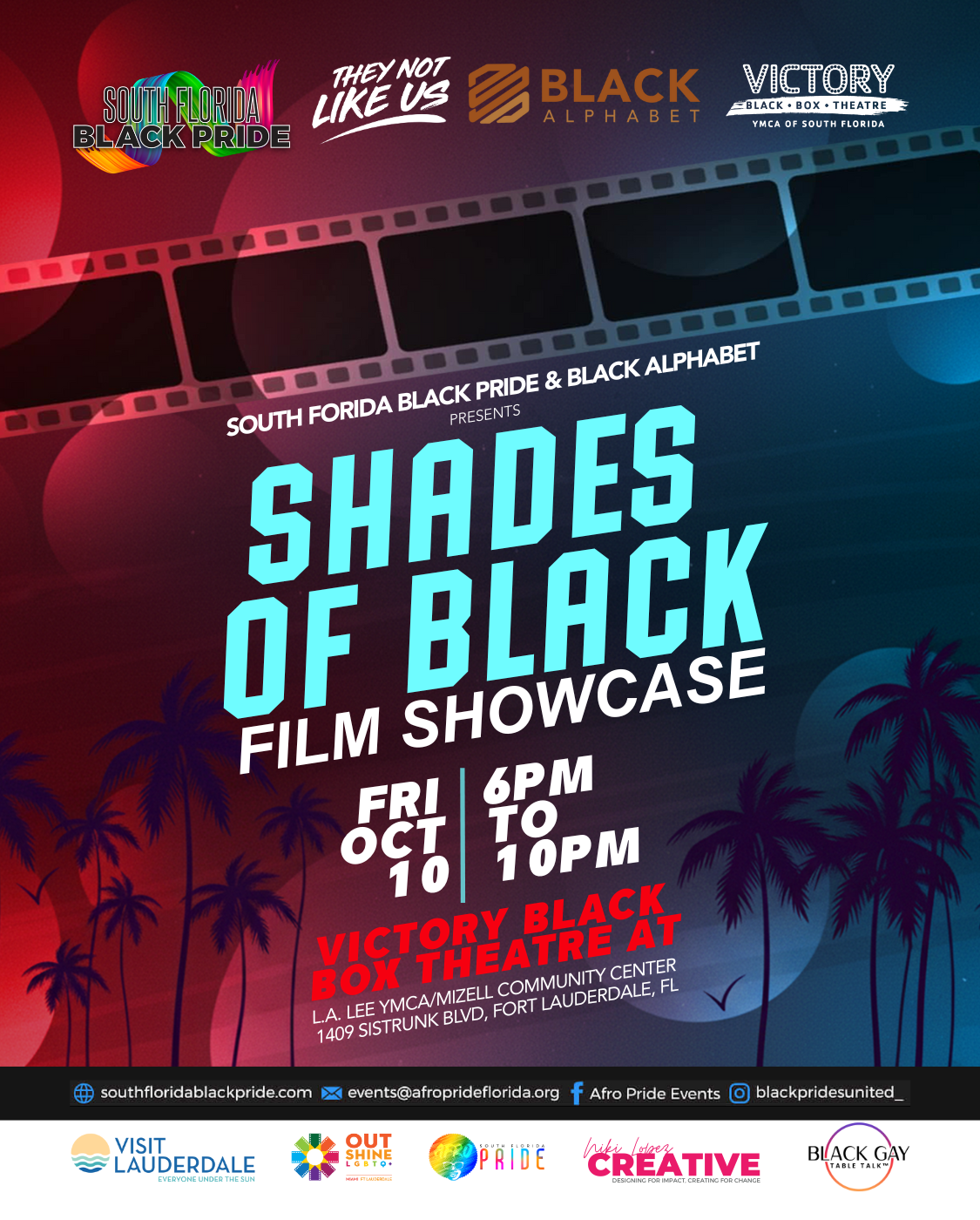 Get information & buy tickets toShades of Black Film Showcase on oct. 10, 18:00 @Victory Black Box Theatre at the L.A. Lee YMCA/Mizell Community Center