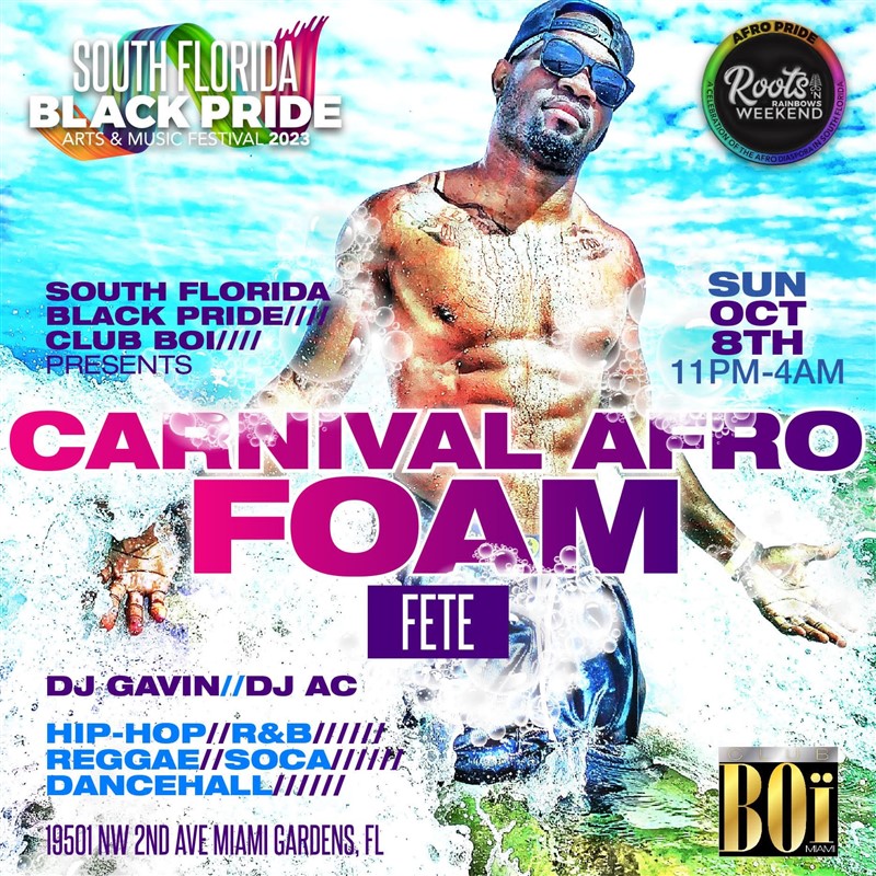 Carnival Afro Foam