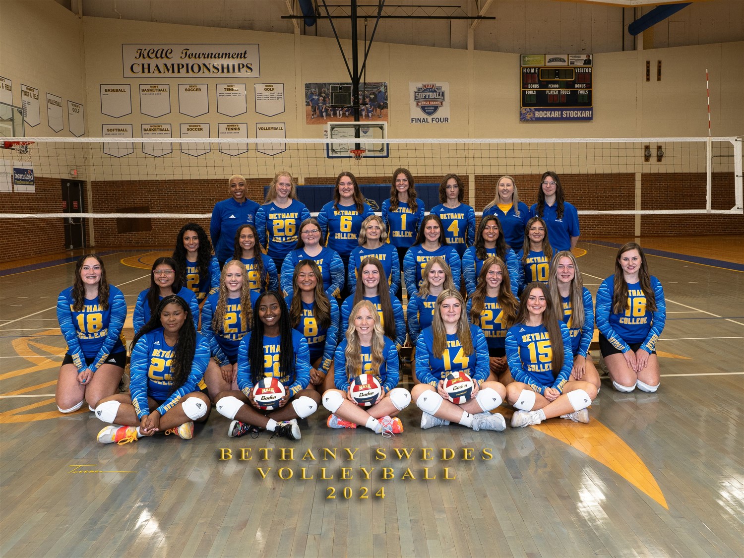 Bethany College Swedes Volleyball vs Friends University image