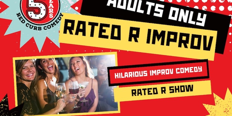 Adults Only Rated R Red Curb Show image