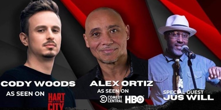 Stand-up At The Curb With Alex Ortiz, Cody Woods And Jus Will image