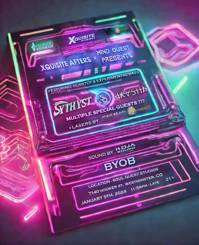 Xquisite Afters x Mind Quest Presents 1/5/24