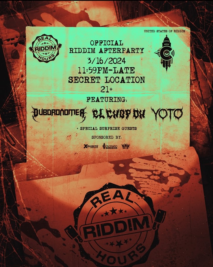 REAL RIDDIM HOURS 3/16