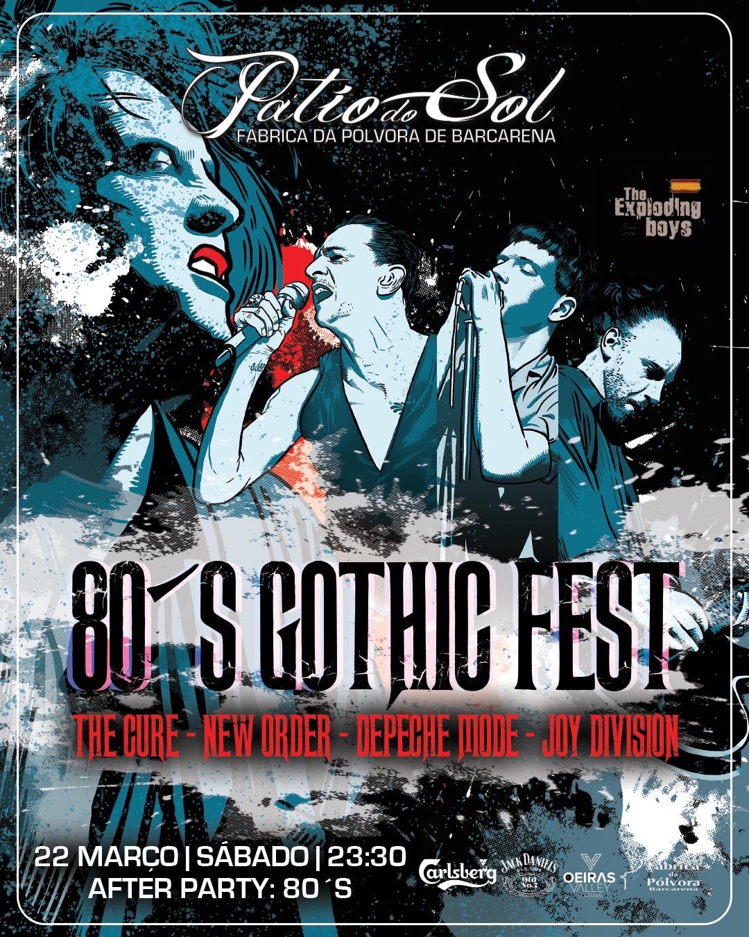 LISBOA: THE CURE, DEPECHE MODE, NEW ORDER & JOY DIVISION by THE EXPLODING BOYS (SINCE 2006) image