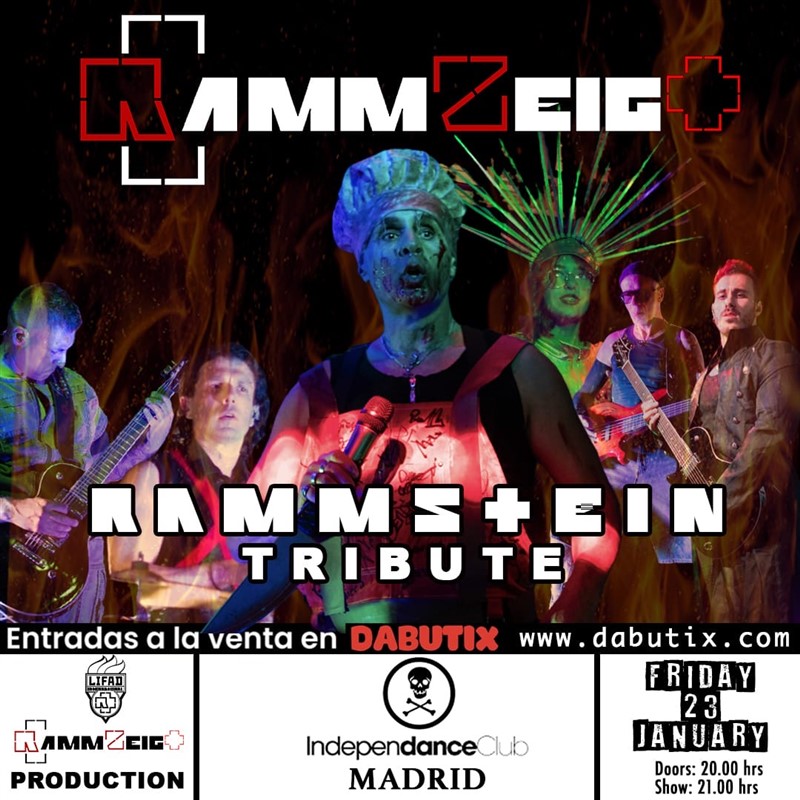 RAMMZEIGT (INTERNATIONAL RAMMSTEIN TRIBUTE) en MADRID