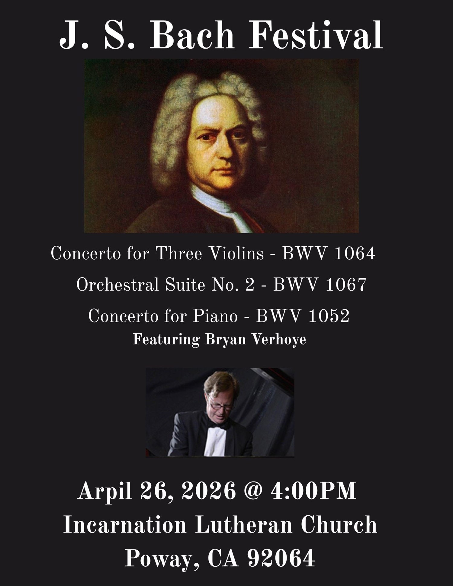 Bach Festival 2026 image
