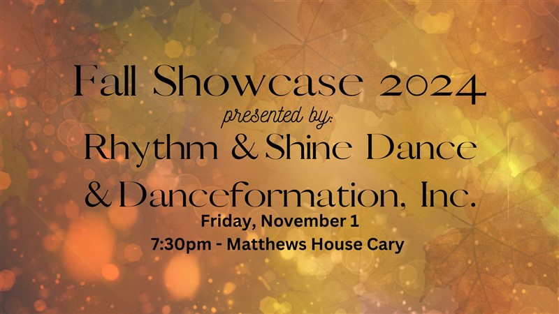 Get Information and buy tickets to Fall Showcase 2024  on Danceformation, Inc