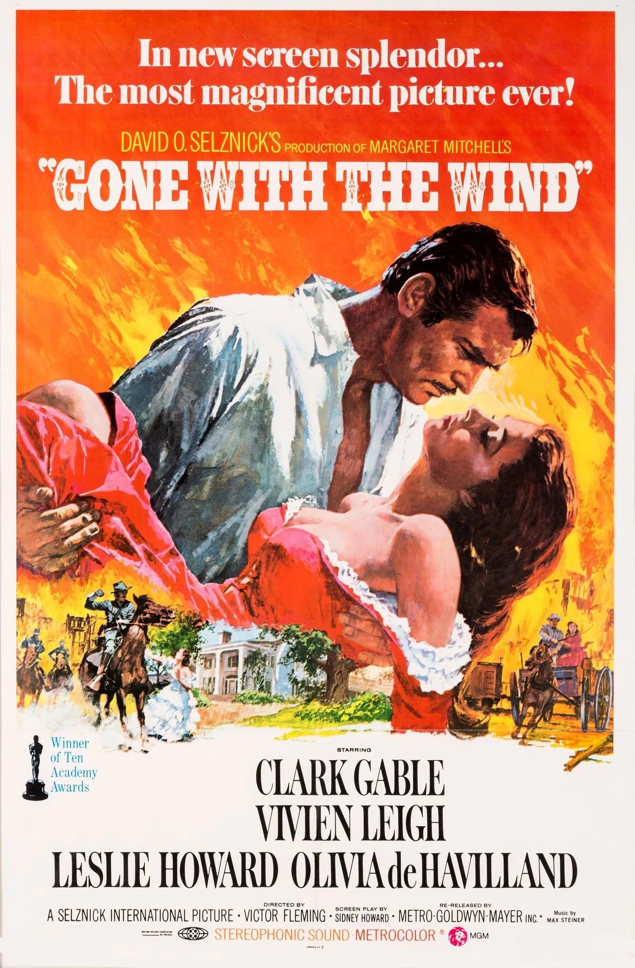 GONE WITH THE WIND This is a 4 hour movie & we will have an intermission at 2:00 pm. flyer