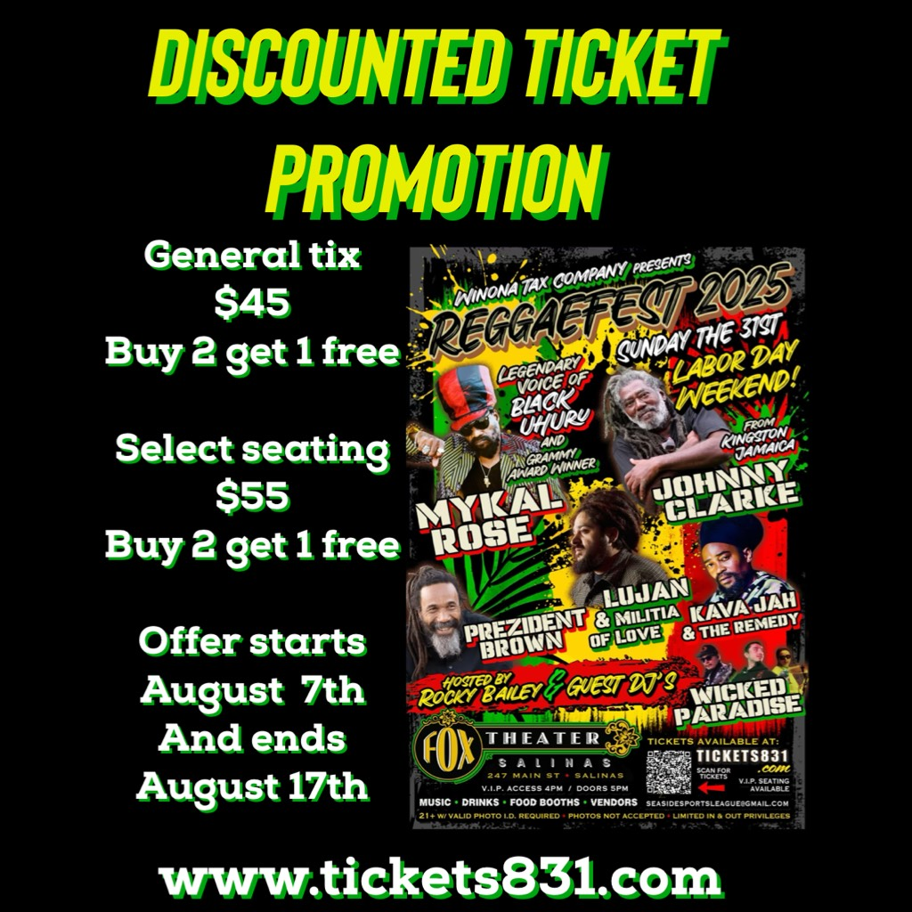 REGGAE FEST 2025  flyer