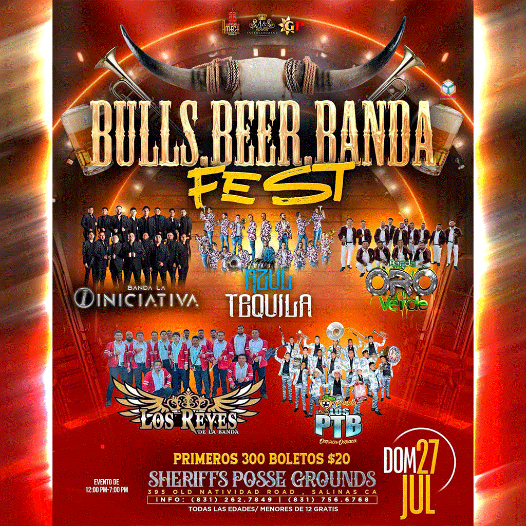 Bulls Beer Banda Fest  flyer