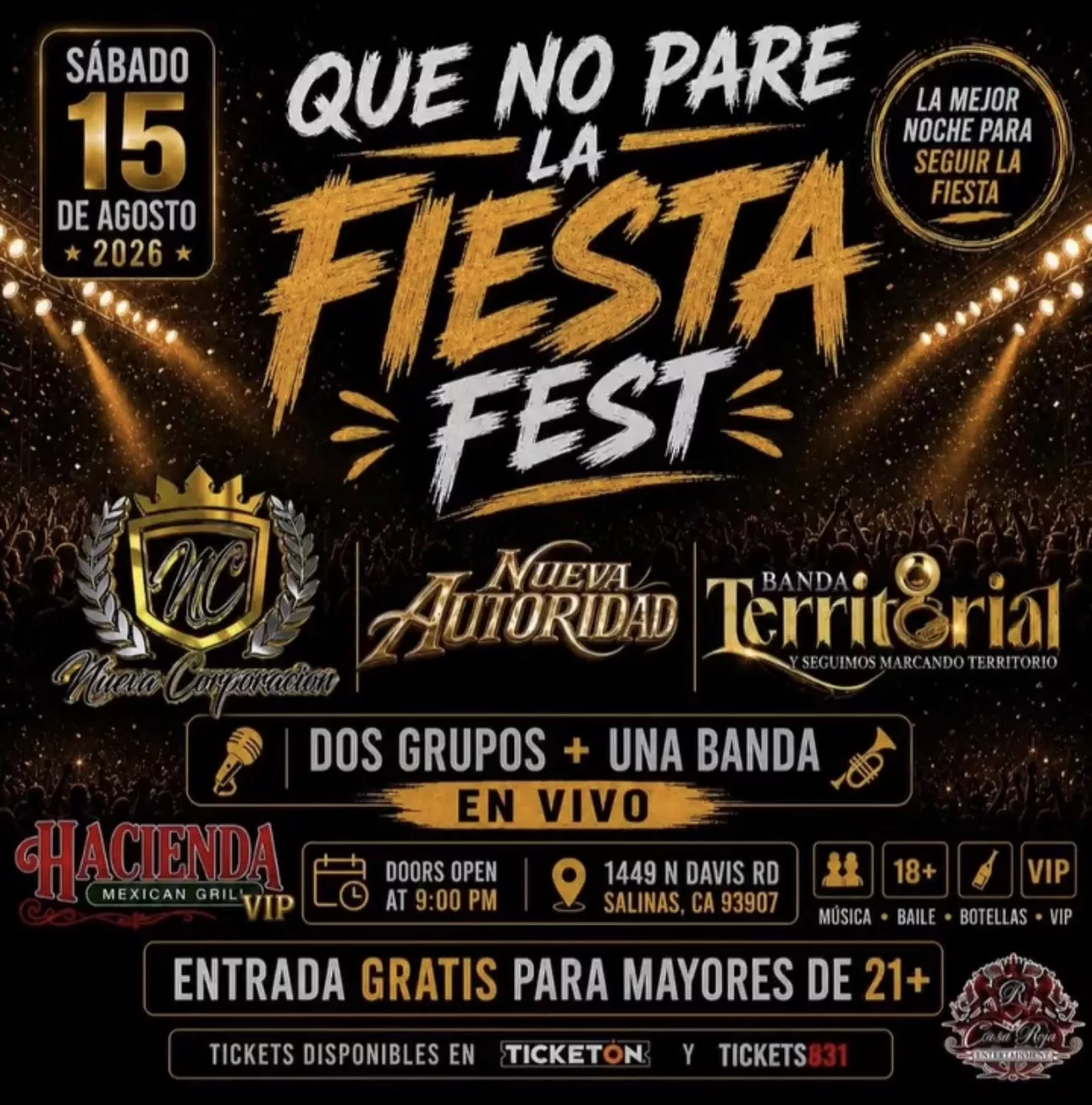 Clásico de leyendas After Party image