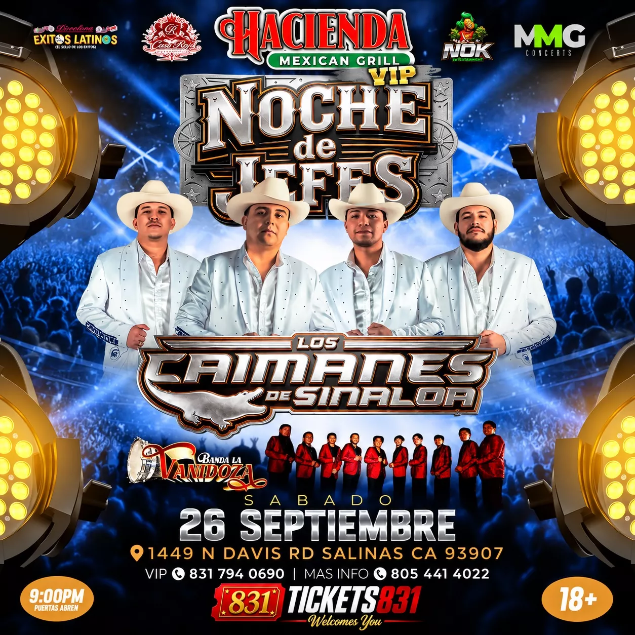Get Information and buy tickets to Los Caimanes de Sinaloa  on tickets831