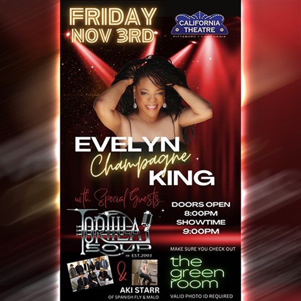 Get Information and buy tickets to Evelyn Champagne King  on tickets831
