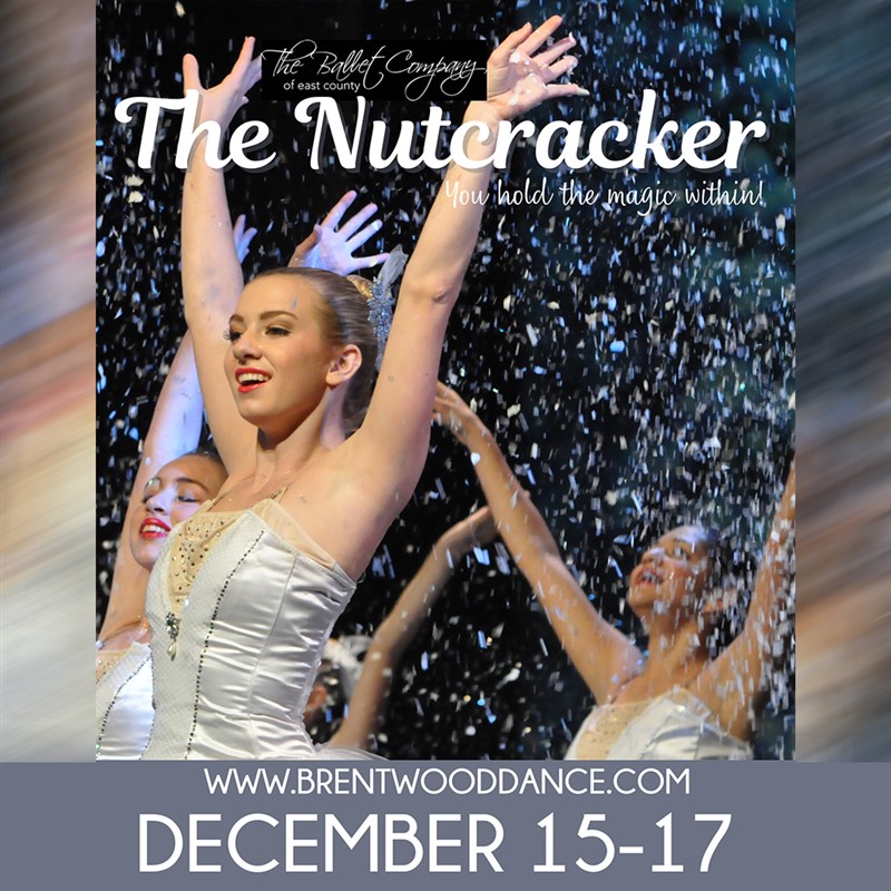 Get Information and buy tickets to THE NUTCRACKER THE BALLET COMPANY OF EAST COUNTY PRESENTS on tickets831