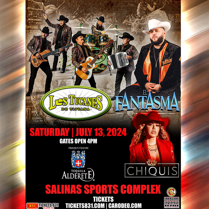 Get Information and buy tickets to Los Tucanes de Tijuana | El Fantasma | La Chiquis  on tickets831