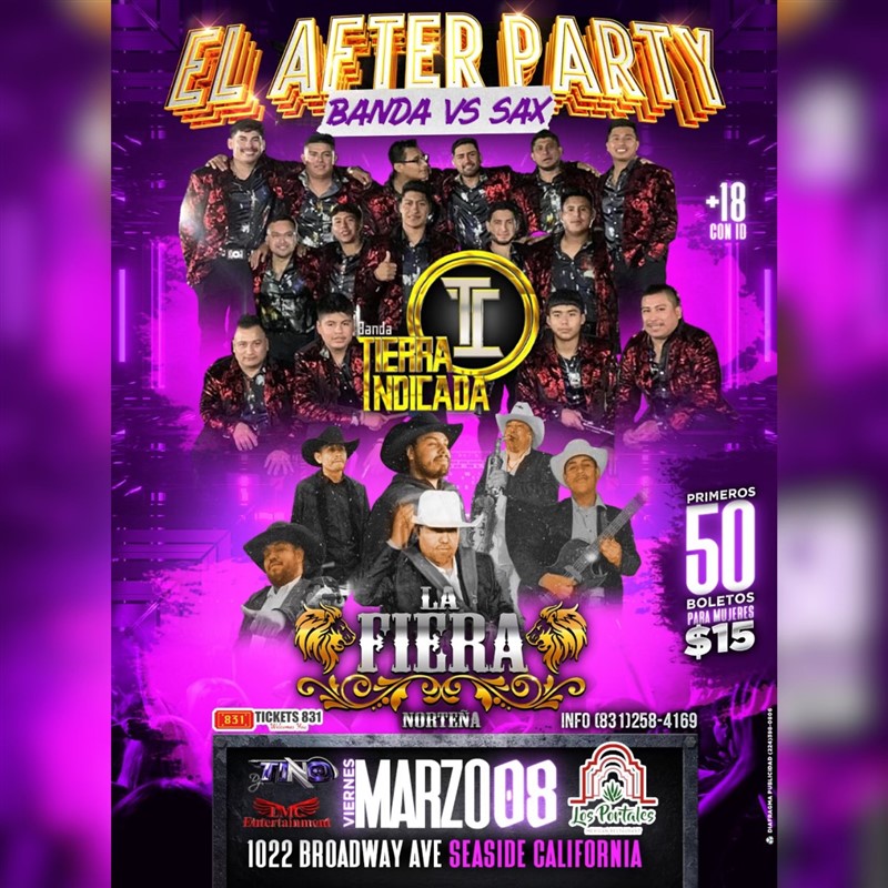 Obtener información y comprar entradas para El After Party  en tickets831.