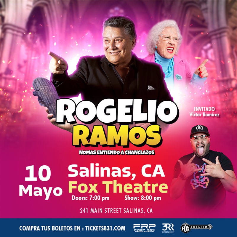 Obtener información y comprar entradas para Rogelio Ramos Nomas Entiendo A Chanclazos en tickets831.