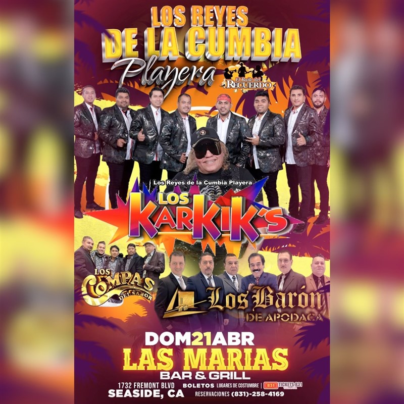 Get Information and buy tickets to Los karkis  on tickets831