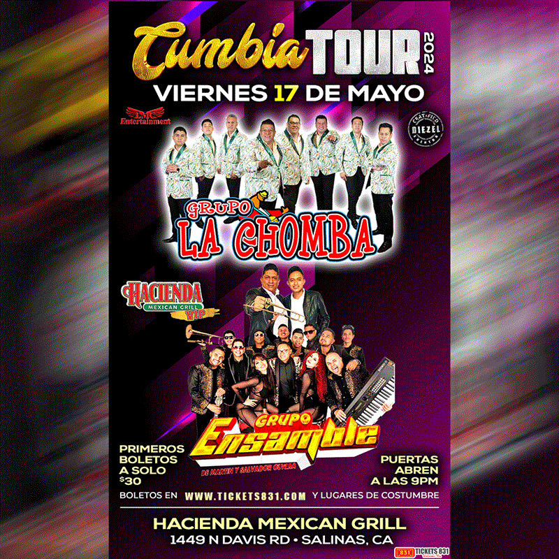 Obtener información y comprar entradas para Cumbia Tour 2024 Grupo La Chomba en tickets831.