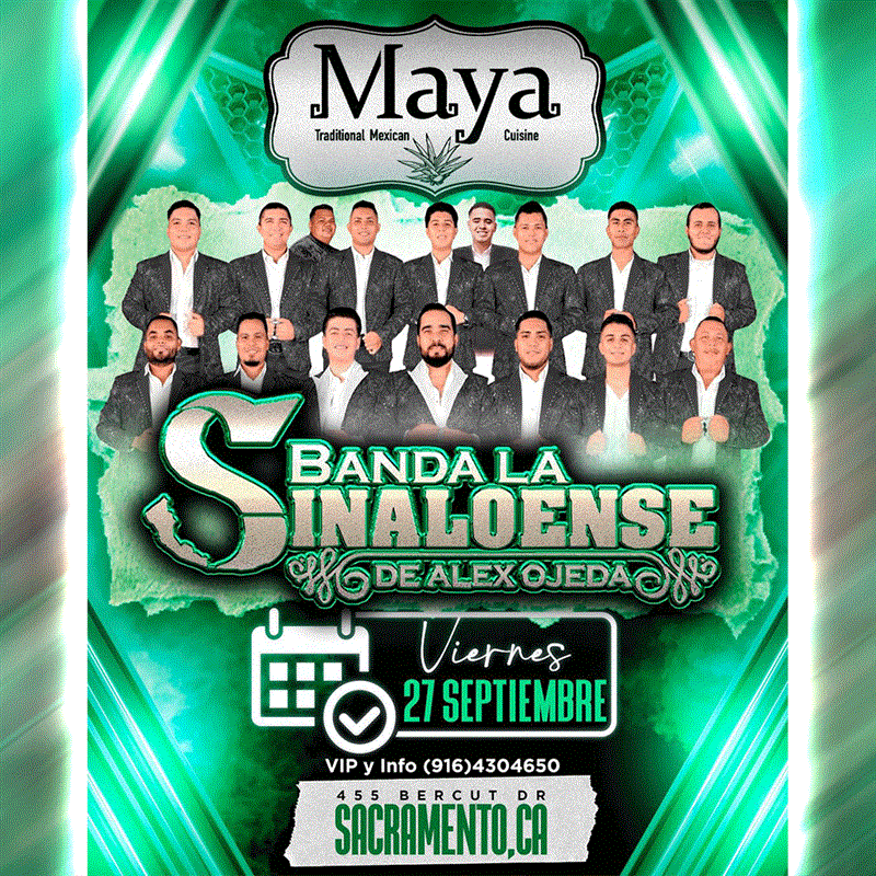 Obtener información y comprar entradas para Banda La Sinaloense De Alex Ojeda en tickets831.