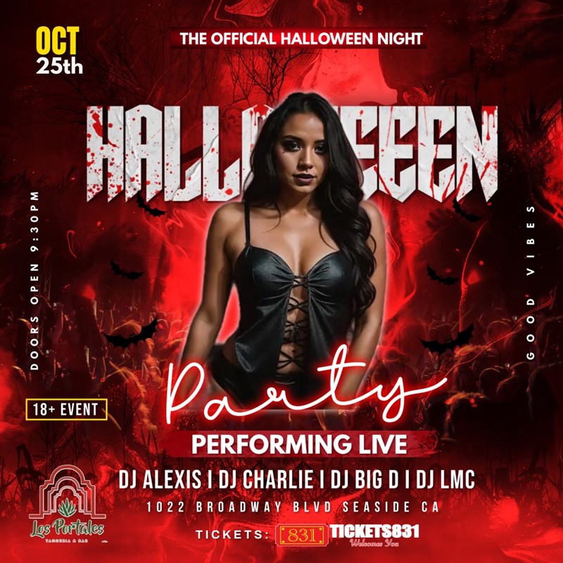 Get Information and buy tickets to Halloween Party  on tickets831