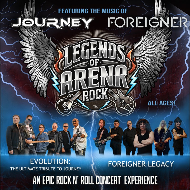 THE LEGENDS OF ARENA ROCK