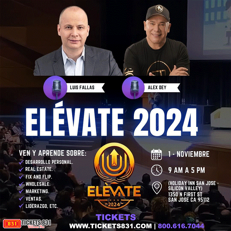 Obtener información y comprar entradas para Elevate 2024  en tickets831.