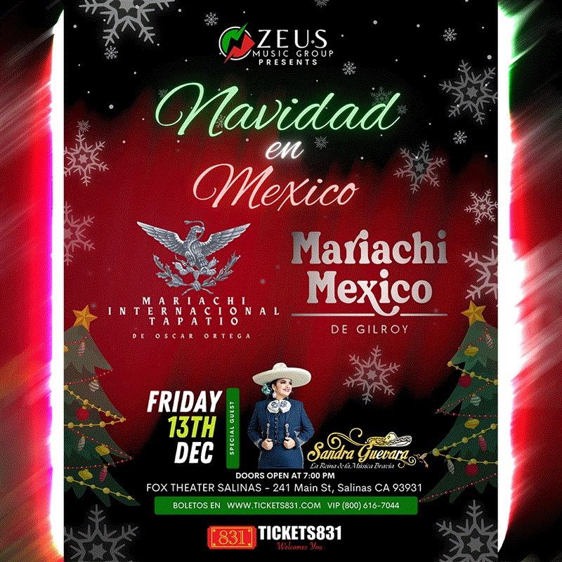 Get Information and buy tickets to Navidad En Mexico  on tickets831