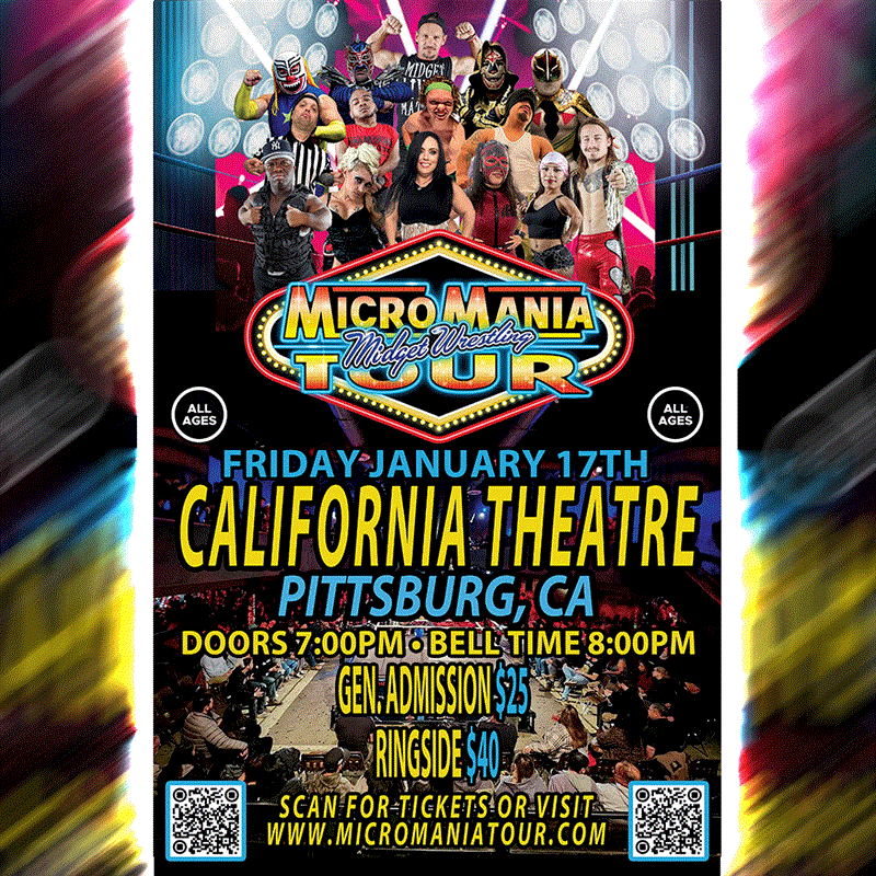 Get Information and buy tickets to Micro Menia Midget Wrestling Tour on tickets831