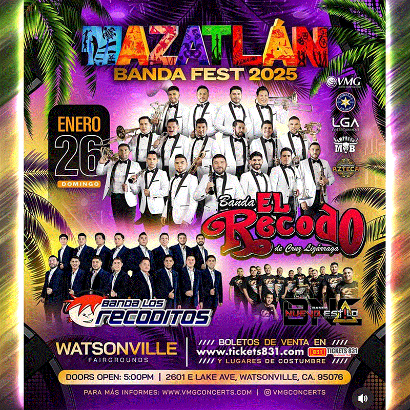 Get Information and buy tickets to Mazatlan Banda Fest 2025  on tickets831