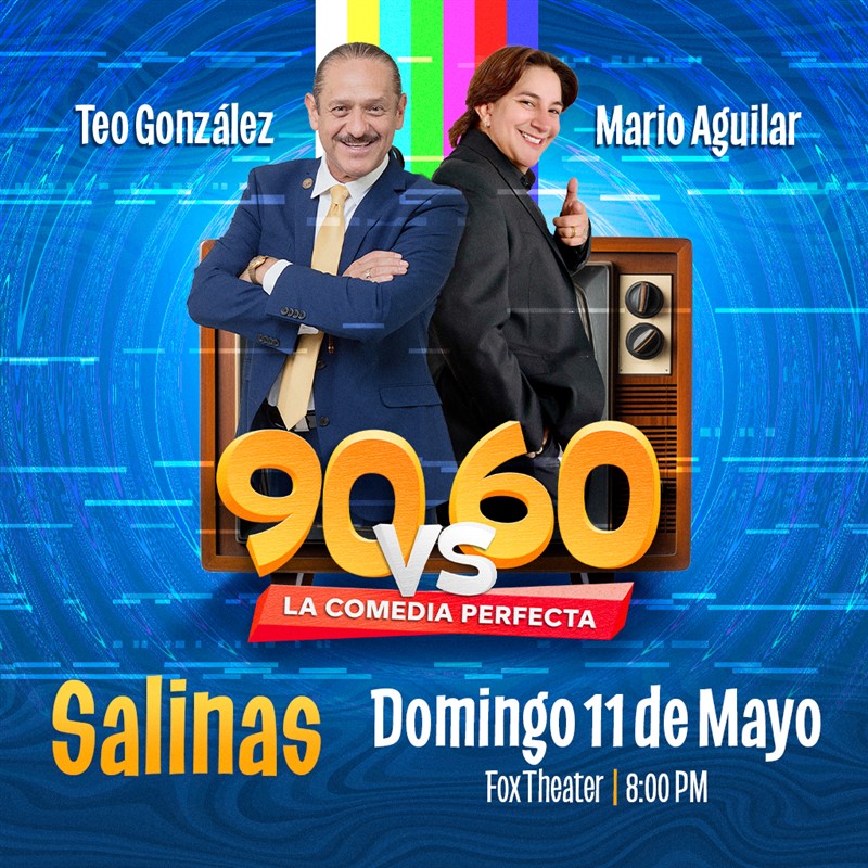 Get Information and buy tickets to Teo Gonzalez Y Mario Aguilar 90 vs 60 La Comedia Perfecta on tickets831