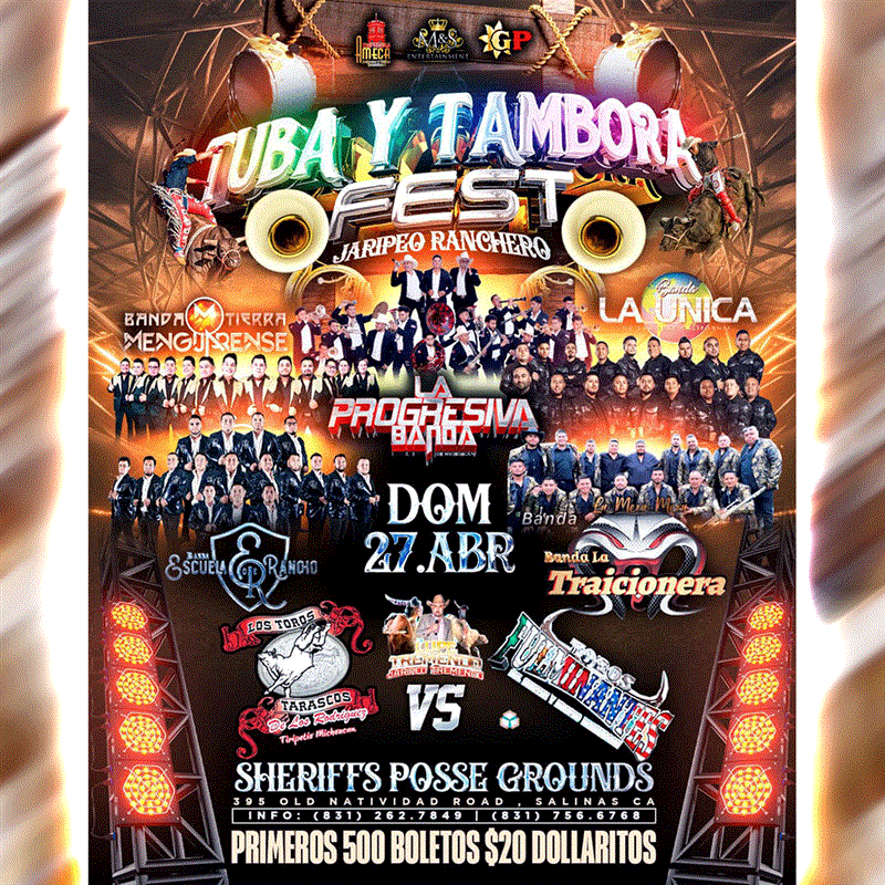Get Information and buy tickets to Tuba Y Tambora Fest Jaripeo Ranchero on tickets831