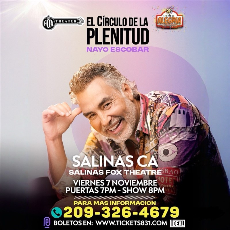 Get Information and buy tickets to Nayo Escobar El Circulo de la Plenitud on tickets831