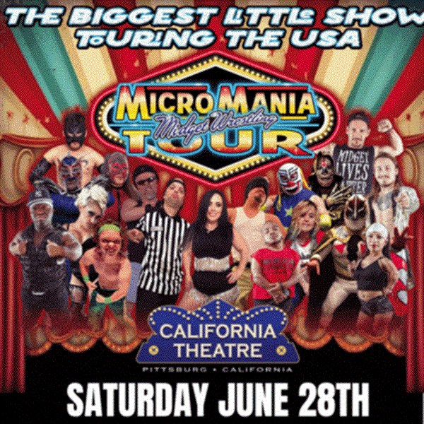 Get Information and buy tickets to Micro Mania Midget Wrestling Tour on tickets831