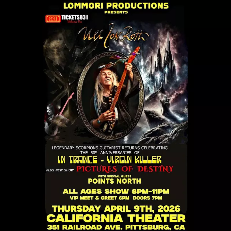 Get Information and buy tickets to Uli Jon Roth World Tour 2025 - 2026 on tickets831