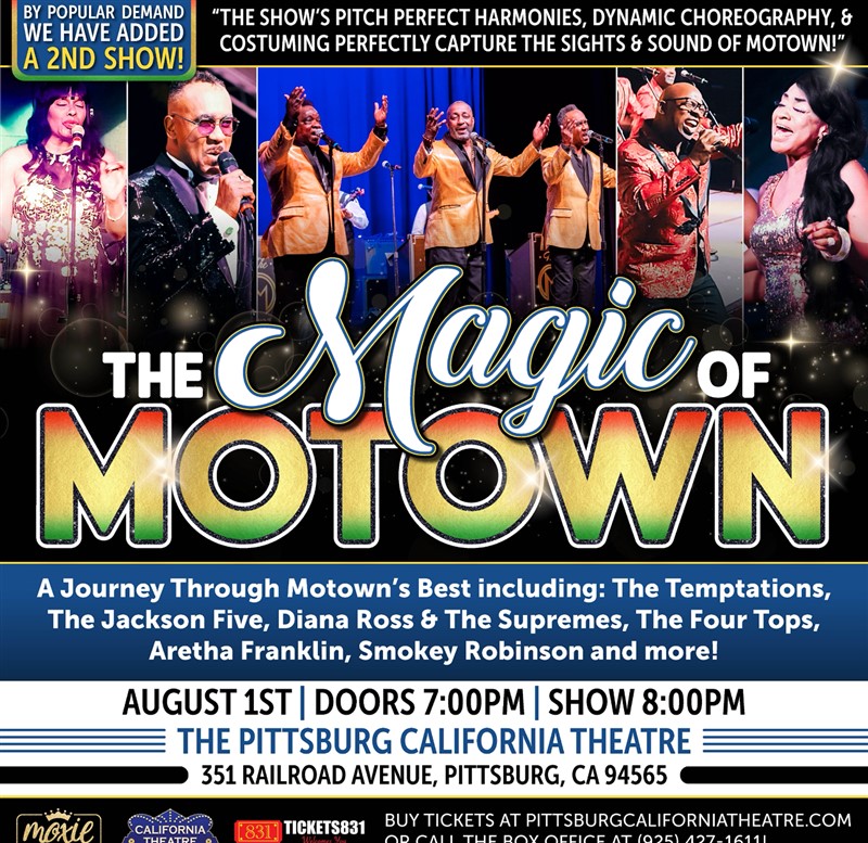 Get Information and buy tickets to The Magic Of Motown - 2nd Show  on tickets831