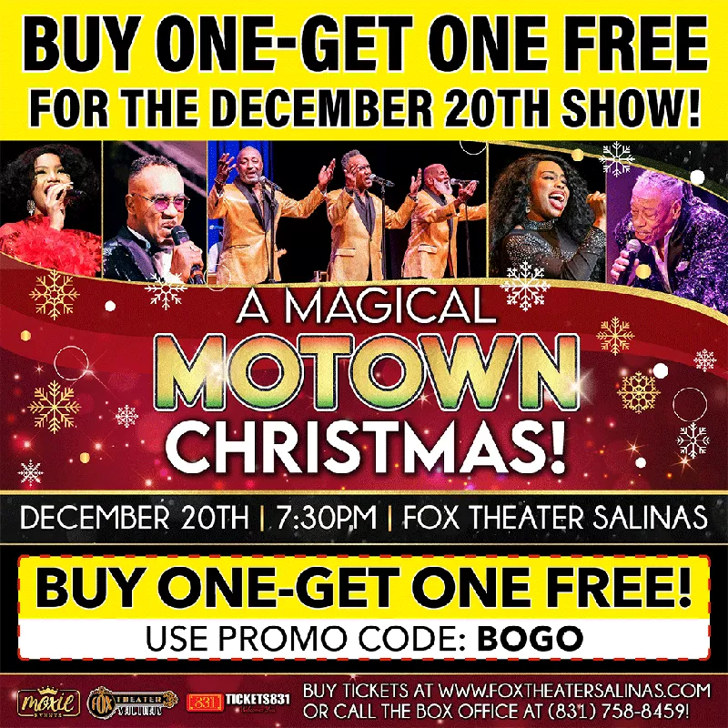 Get Information and buy tickets to A Magical Motown Christmas  on tickets831