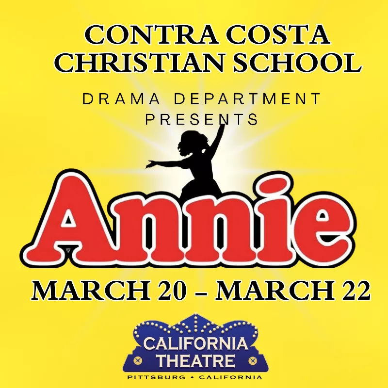 Get Information and buy tickets to Annie CONTRA COSTA CHRISTIAN DRAMA DEPARTMENT on tickets831