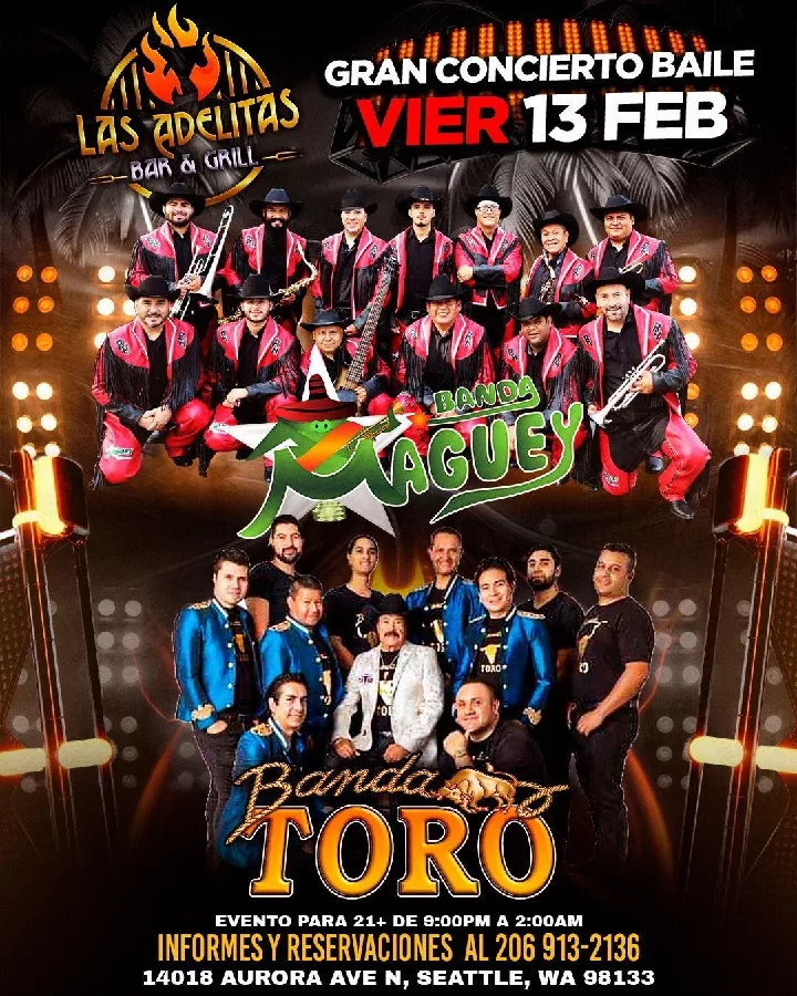 Get Information and buy tickets to Banda Maguey | Banda Toro  on tickets831