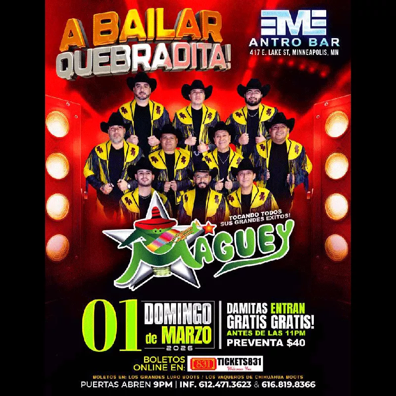 Get Information and buy tickets to Banda Maguey  on tickets831
