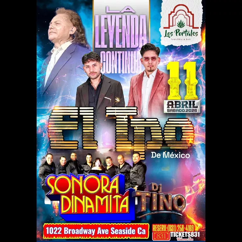 Obtener información y comprar entradas para El TPO | Sonora Dinamita  en tickets831.