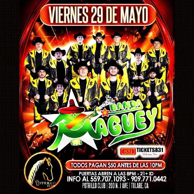 Get Information and buy tickets to Banda Maguey  on tickets831
