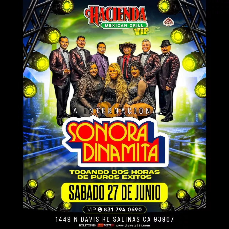 Get Information and buy tickets to Sonora Dinamita  on tickets831