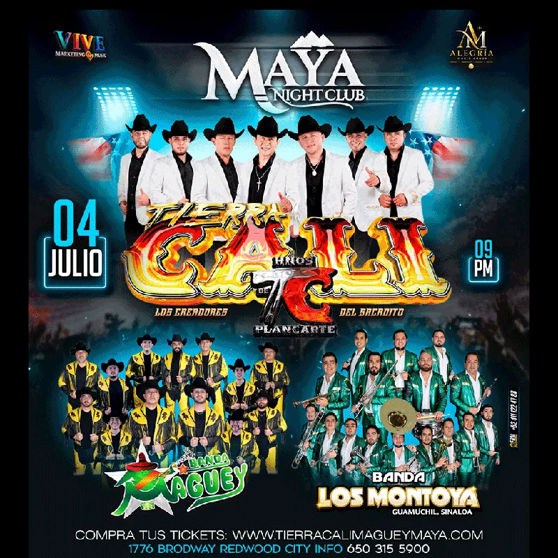 Tierra Cali | Banda Maguey | Banda los Montoya