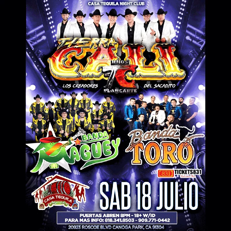 Tierra Cali | Banda Maguey | Banda Toro