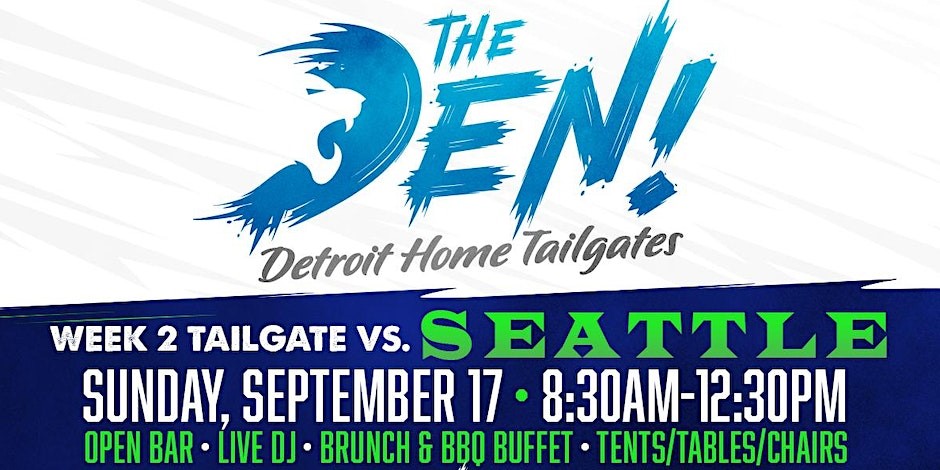 Week 2 Tailgate - Vs. SEATTLE image