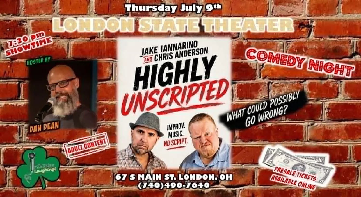 Highly Unscripted - Improv at the State! image