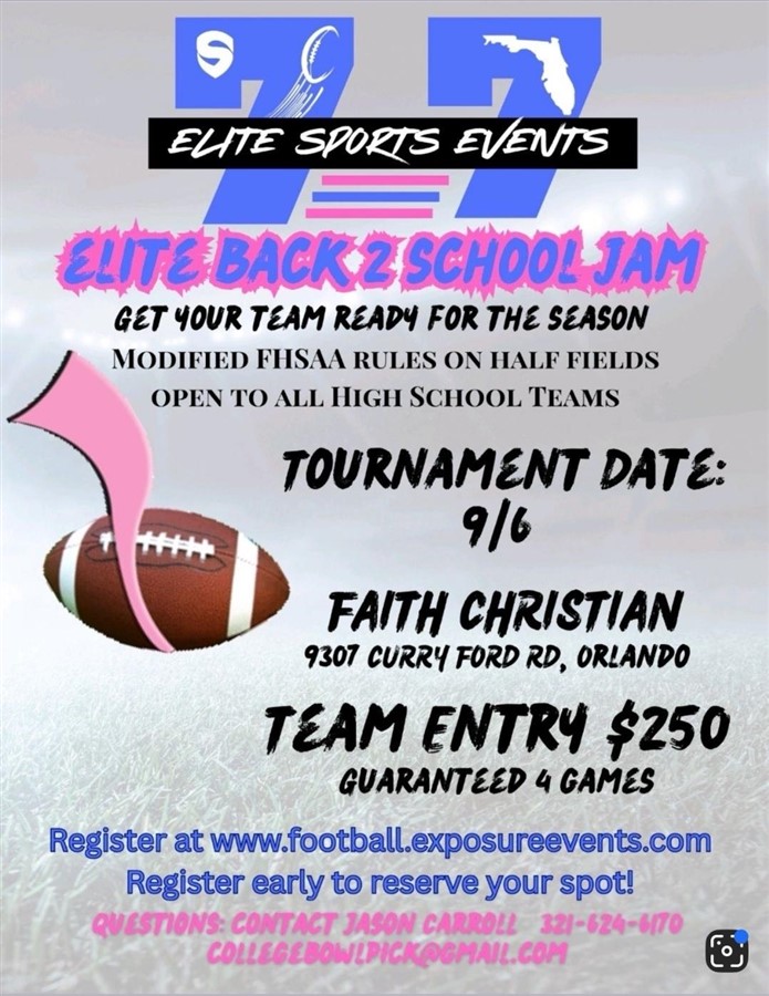 ELITE SPORTS EVENTS - 7 v 7