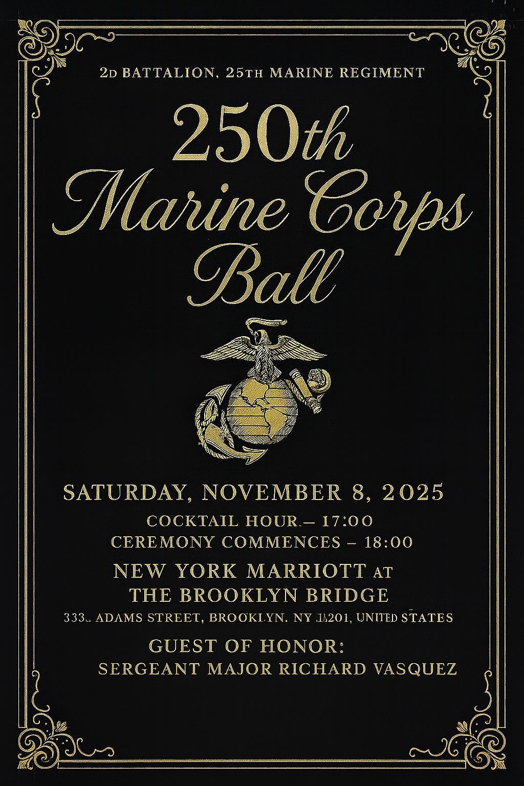 2D 25TH Marines Birthday Ball image